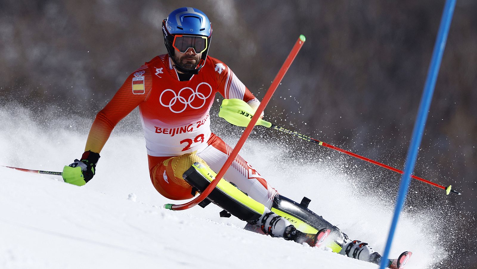 Alpine Skiing - Men's Slalom Run 1
