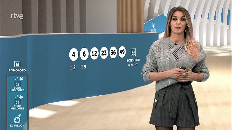 Sorteo de la BonoLoto y Euromillones del martes 15 de febrero