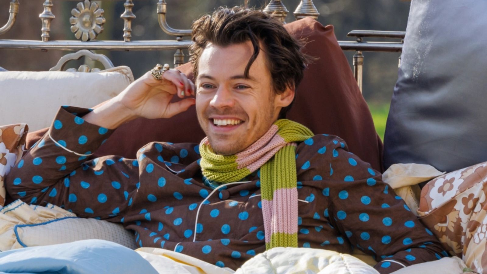 Harry Styles, sorprendido grabando su nuevo videoclip