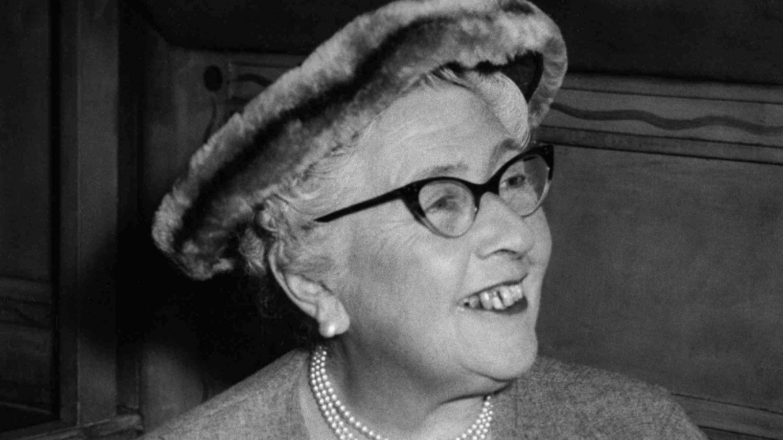 La escritora de novelas policiacas, Aghata Christie