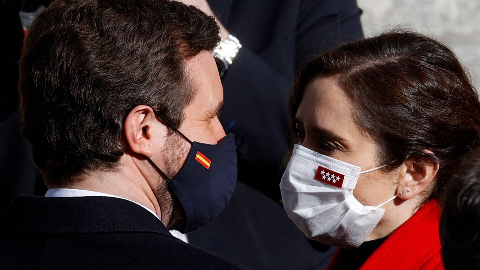 El líder del PP, Pablo Casado y la presidenta de la Comunidad de Madrid, Isabel Díaz Ayuso, en una imagen de archivo