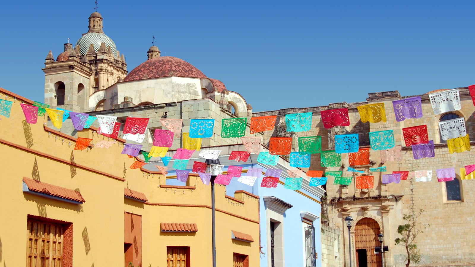 Iglesia de Santo Domingo en Oaxaca, México.