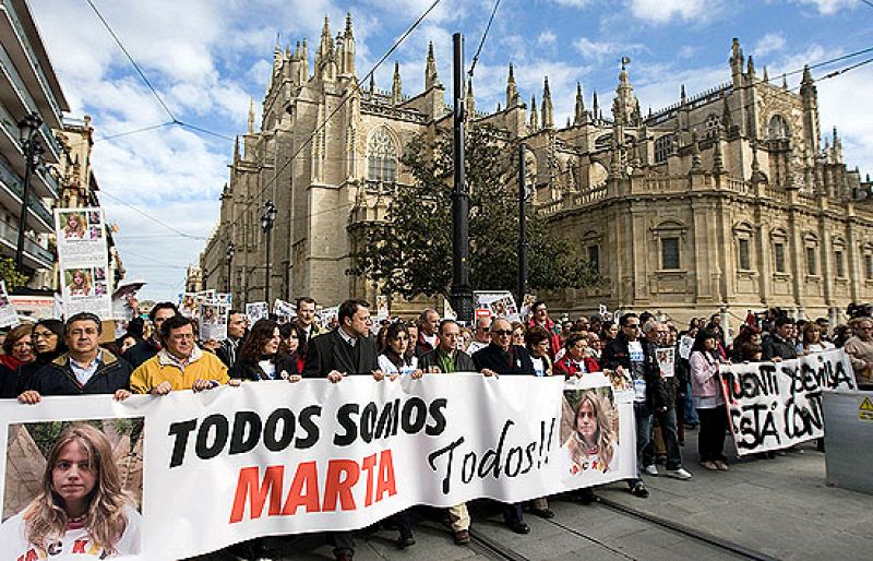 La familia de Marta del Castillo reclama al Gobierno más medios policiales para la búsqueda de la joven