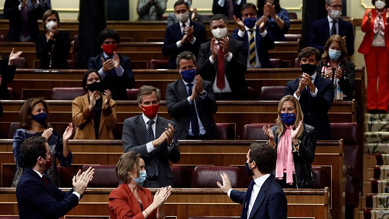 Andrea Levy y otros dos miembros del comité de dirección de Casado dimiten por la crisis en el PP