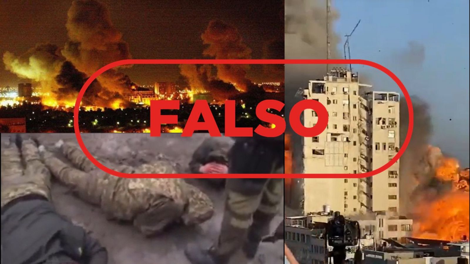 Recopilación de imágenes falsas o sacadas de contexto