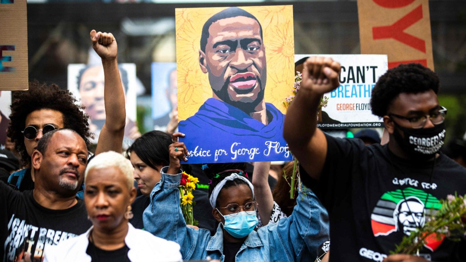 Declaran culpables a los tres expolicías vinculados a la muerte de George Floyd