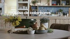 Receta guiso de calamares de Menudos Torres.