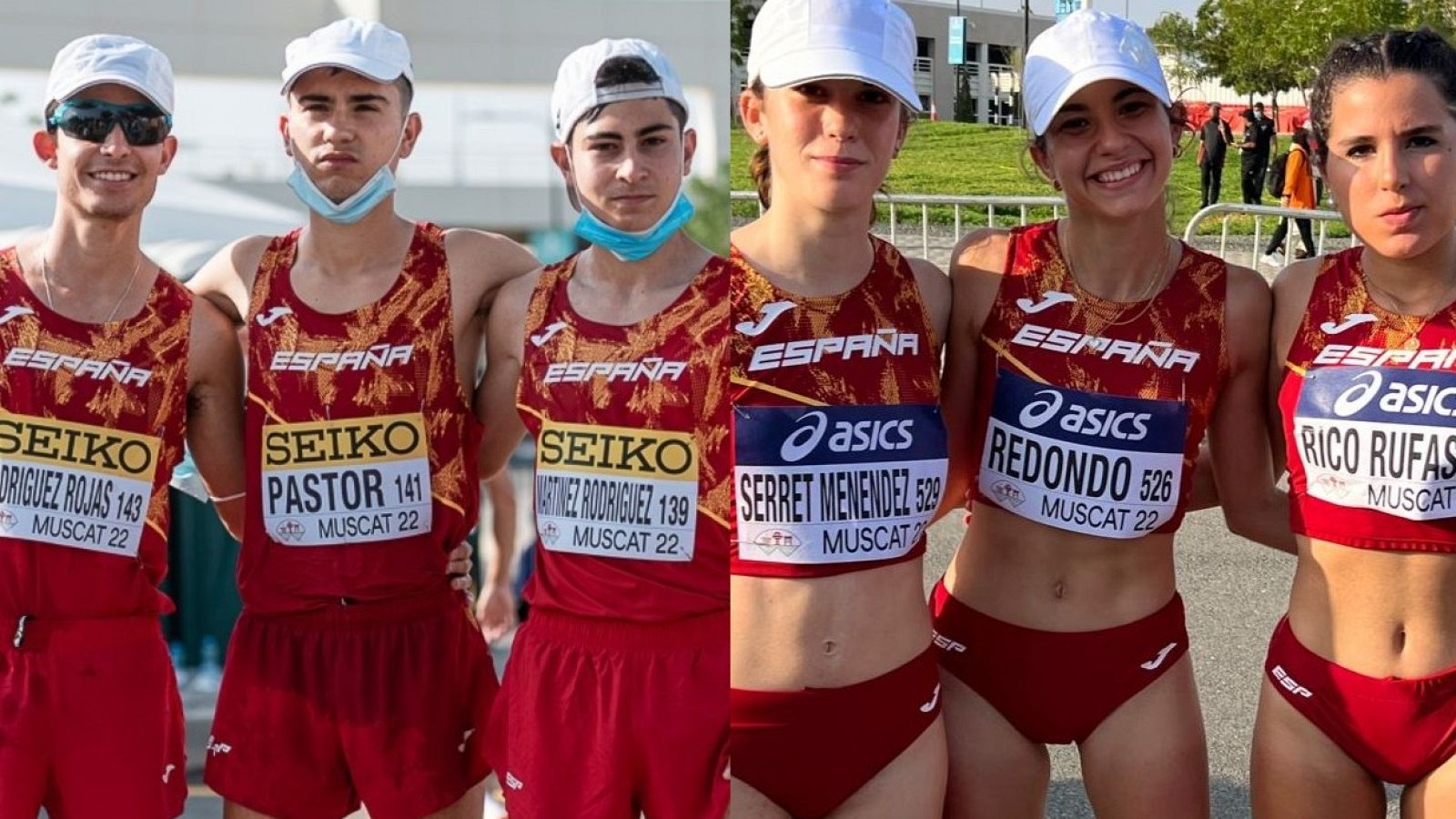 La selección española de marcha abrió este viernes con dos medallas de bronce en la categoría sub-20