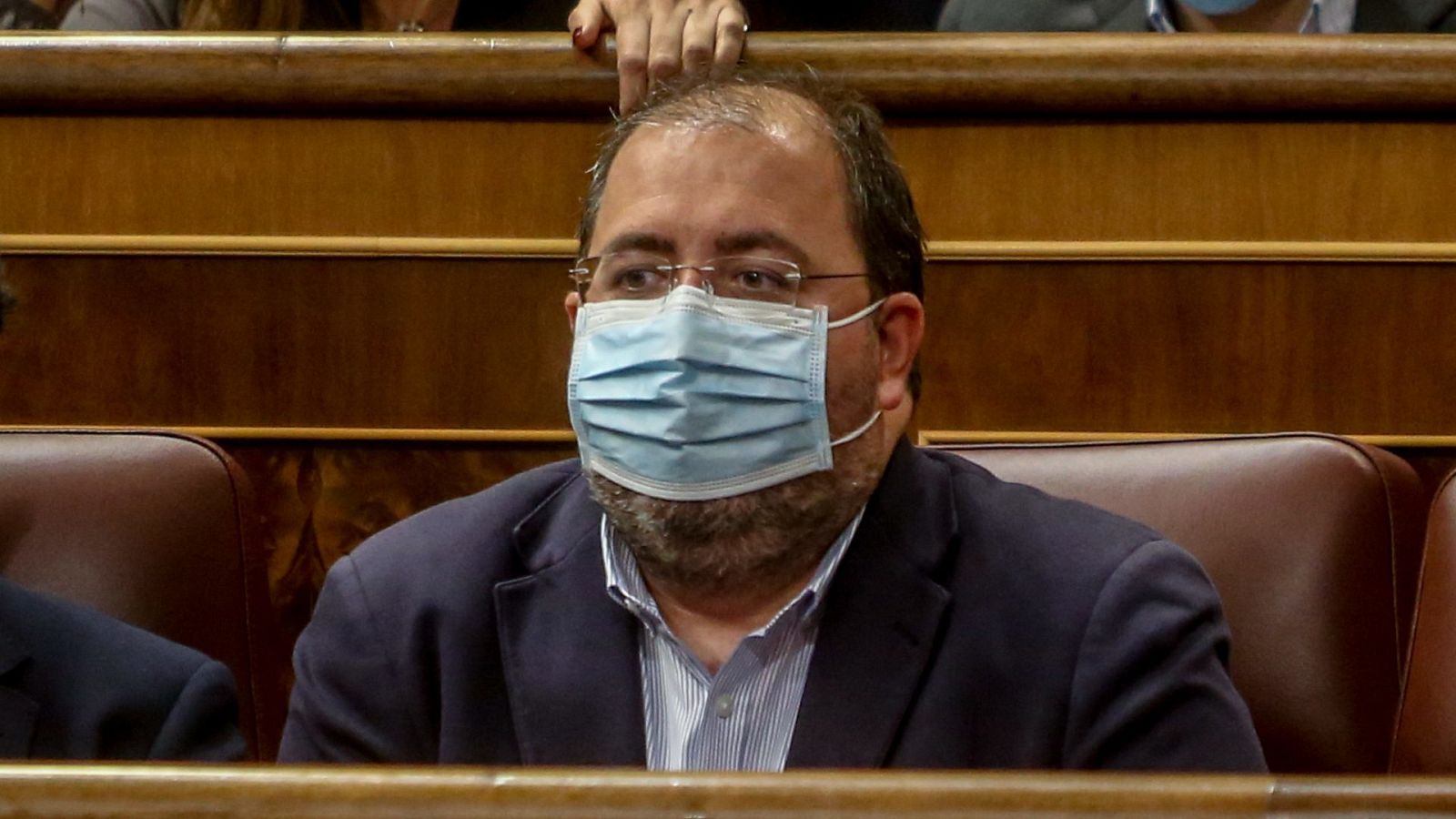 El diputado del PP Alberto Casero en una sesión plenaria en el Congreso de los Diputados