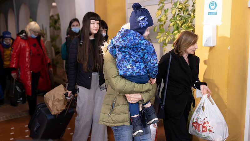 España ya acoge a más de un millar de ucranianos que han huido de la guerra
