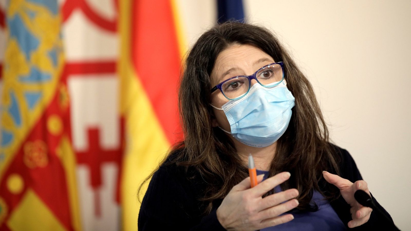 La vicepresidenta del Consell de la Comunidad Valenciana, Mónica Oltra