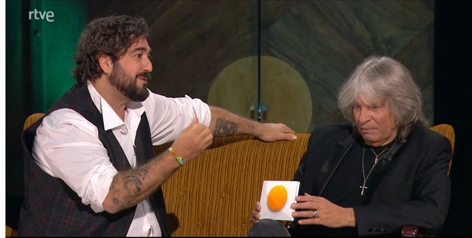 Antonio Orozco y José Mercé en 'Las tres Puertas'