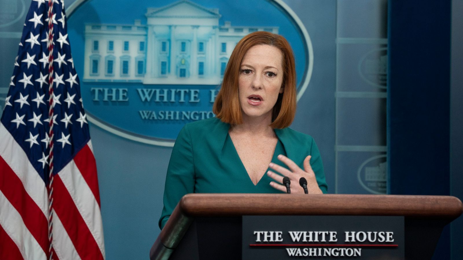 La portavoz del presidente de EE.UU., Jen Psaki
