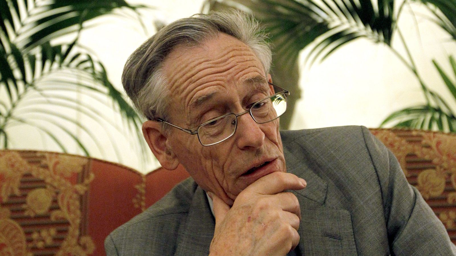 El hispanista John H. Elliott, en una imagen de 2012.