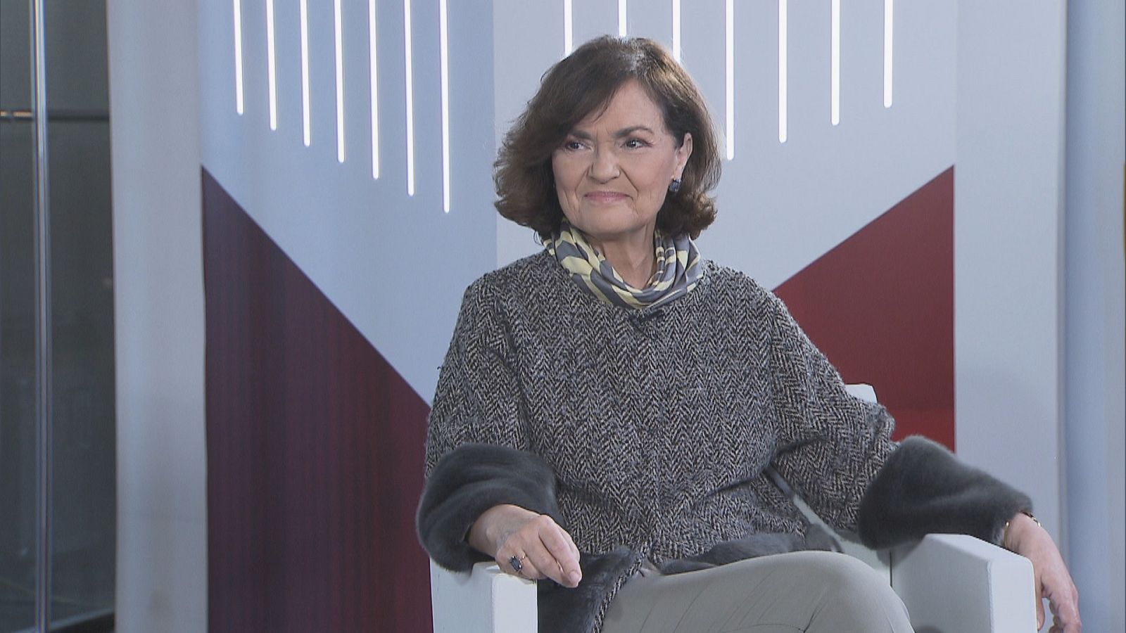 Carmen Calvo, ex vicepresidenta del gobierno y actual presidenta de la Comisión de Igualdad del Congreso