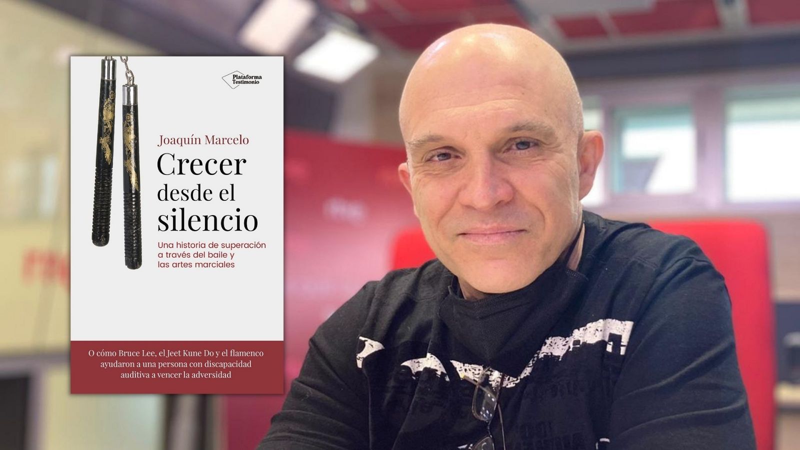 Joaquín Marcelo presenta su libro 'Crecer desde el silencio'