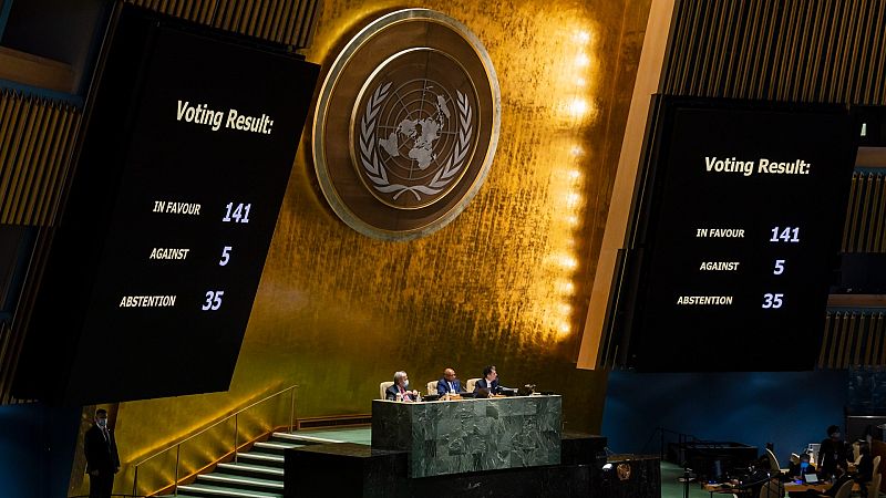 La ONU dice que no tiene constancia de la existencia de armas biológicas en Ucrania tras las acusaciones de Rusia