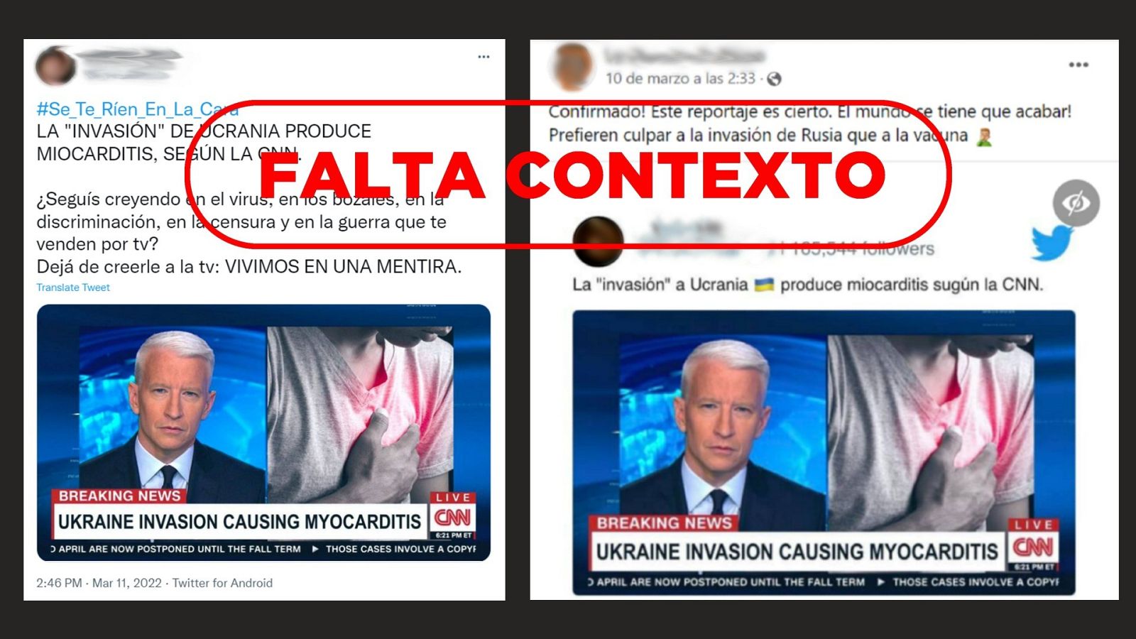 Publicaciones que sacan de contexto la broma y el montaje