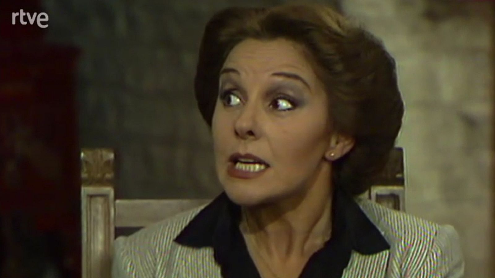 Lola Herrera es la madre de la familia de 'El señor Villanueva y su gente', serie de 1979