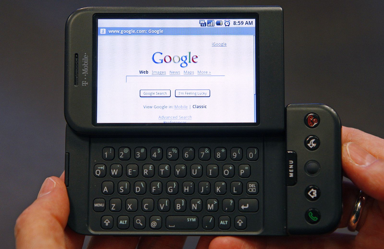 Telefónica comercializará el móvil de Google