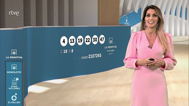 Sorteo de la BonoLoto, Primitiva y Loter�a Nacional del jueves 17 de marzo