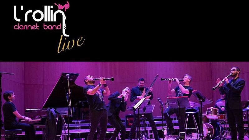 Concierto de LRollin Clarinet Band en 'Las noches del Monumental' de RTVE