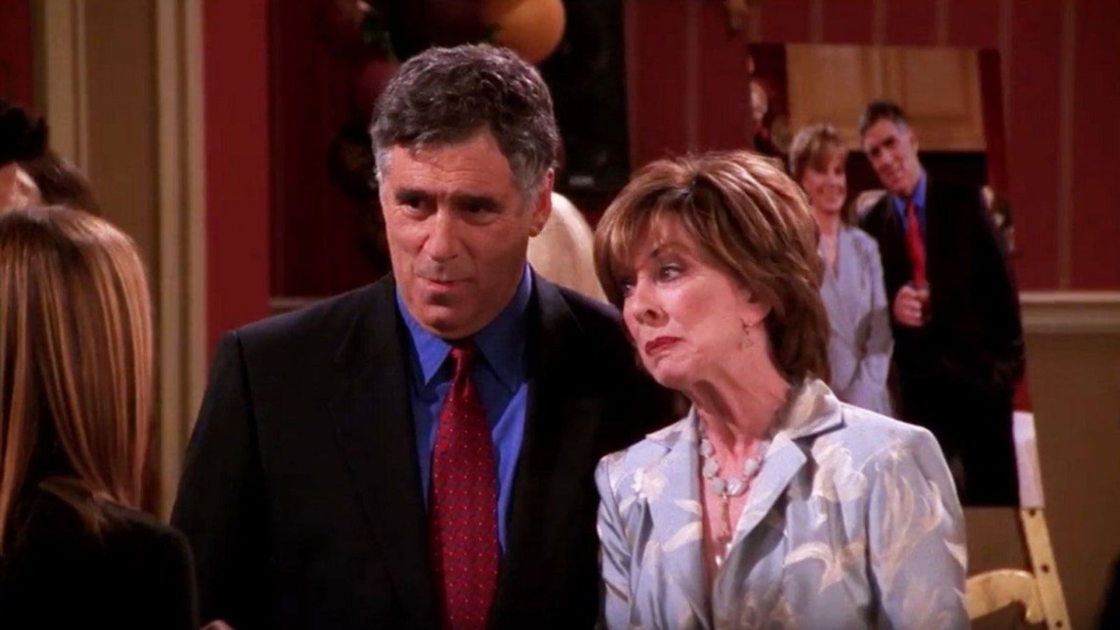 El actor Elliott Gould en el papel de Jack Geller en 'Friends'