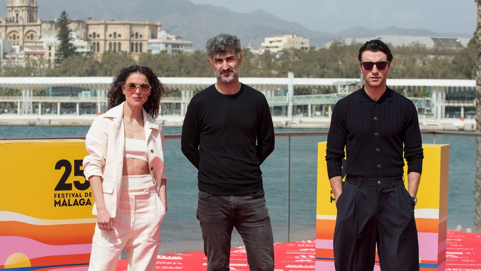 Ibon Cormenzana , Patricia López Arnaiz y Javier Rey presentan 'La cima' en Málaga
