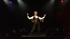 Daniel Diges sube por primera vez al escenario a su hijo Galileo