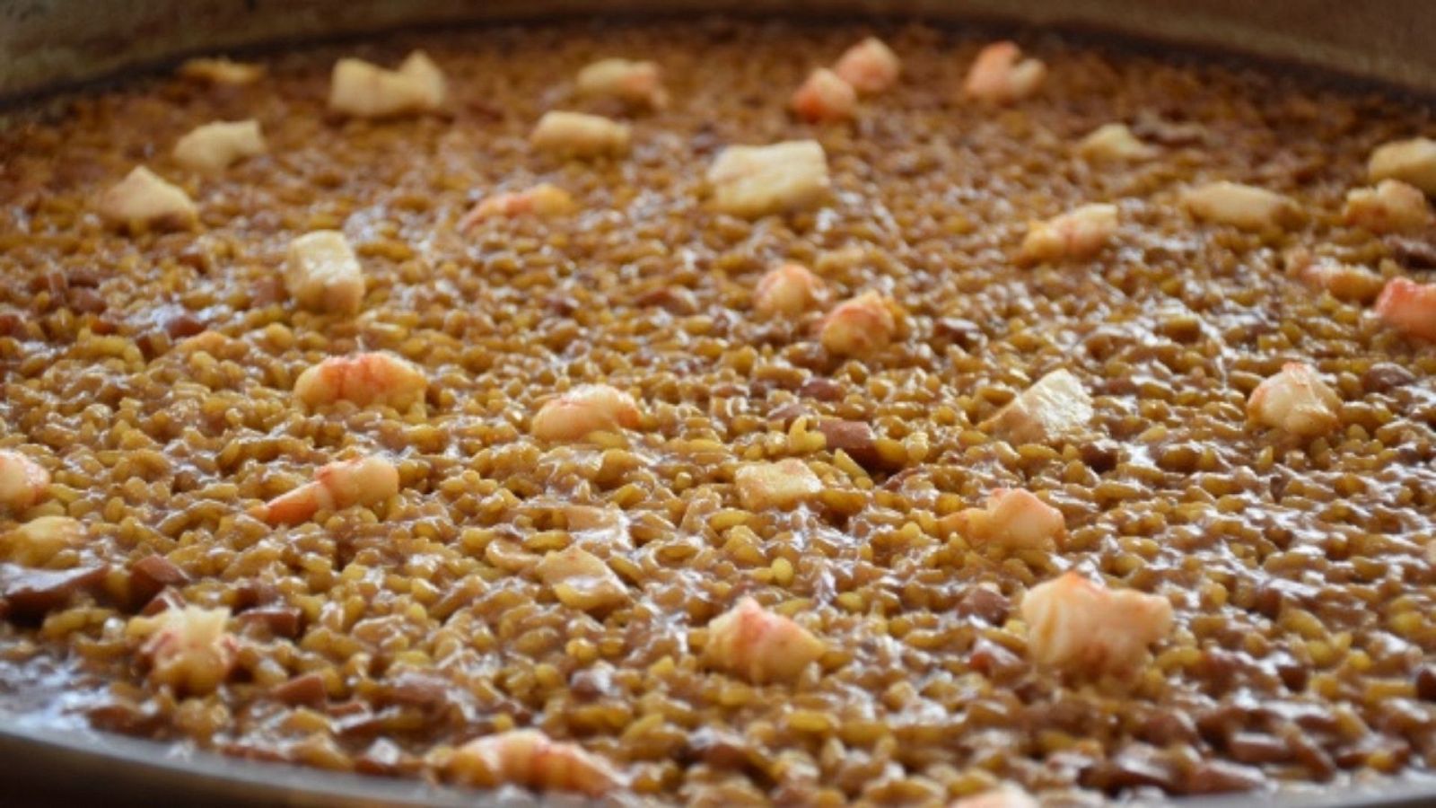 Arroz del 'senyoret' en Paellamar