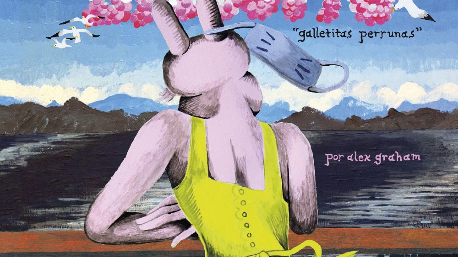 Detalle de la portada de 'Dog Biscuits'