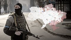 Los mapas de la quinta semana de la guerra en Ucrania