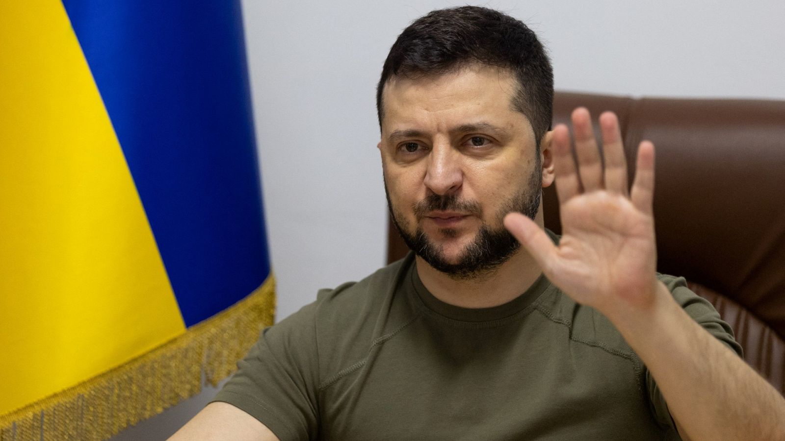 El presidente de Ucrania, Volodímir Zelenski