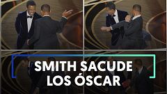 Will Smith abofetea a Chris Rock en la gala de los Oscar por hacer un chiste sobre su mujer