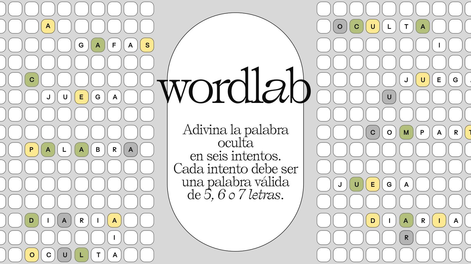 Wordlab: el juego diario de palabras del Lab RTVE