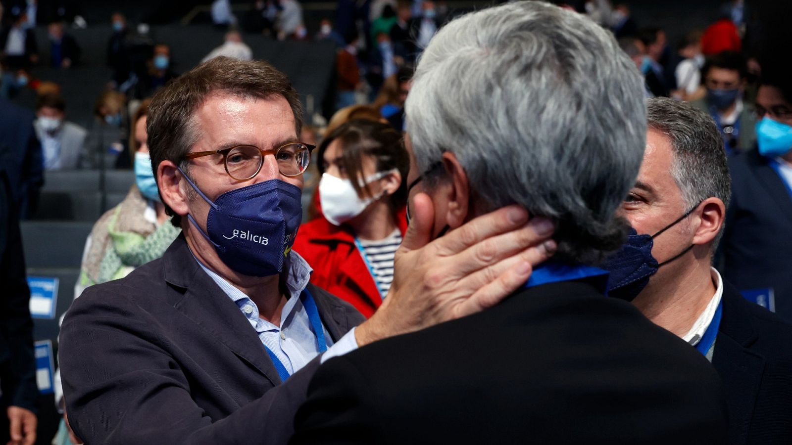 Alberto Núñez Feijóo, en el Congreso del PP en Sevilla
