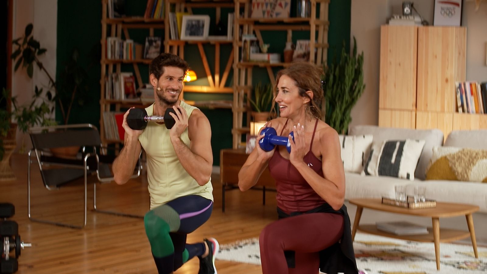 Elsa Anka i Cesc Escolà a 'FitMés'