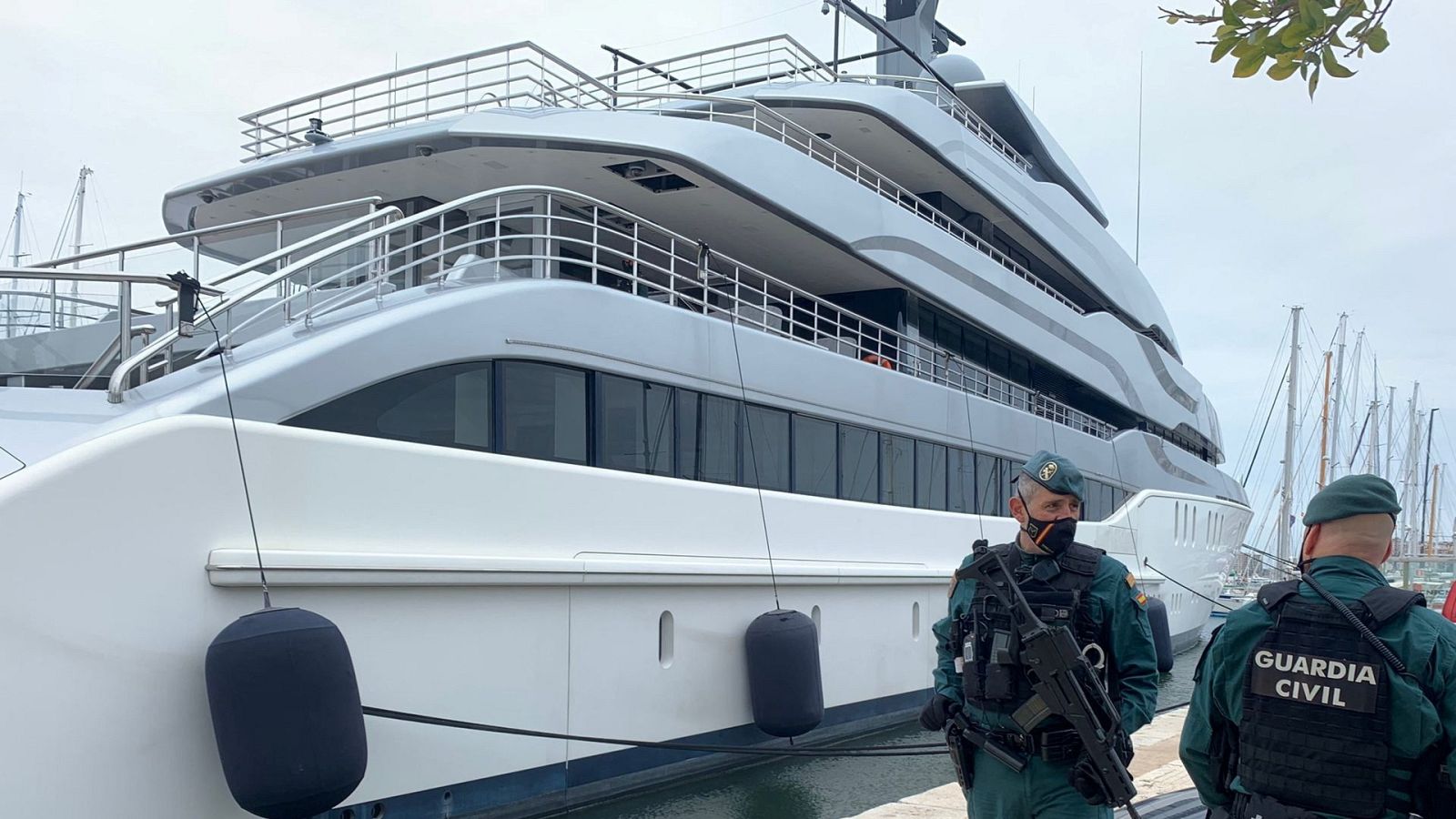 Incautan el yate de un oligarca ruso en Palma de Mallorca