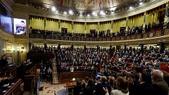 Zelenski pide más armas y sanciones en el Congreso: "Estamos en abril de 2022, pero parece 1937 en Gernika"