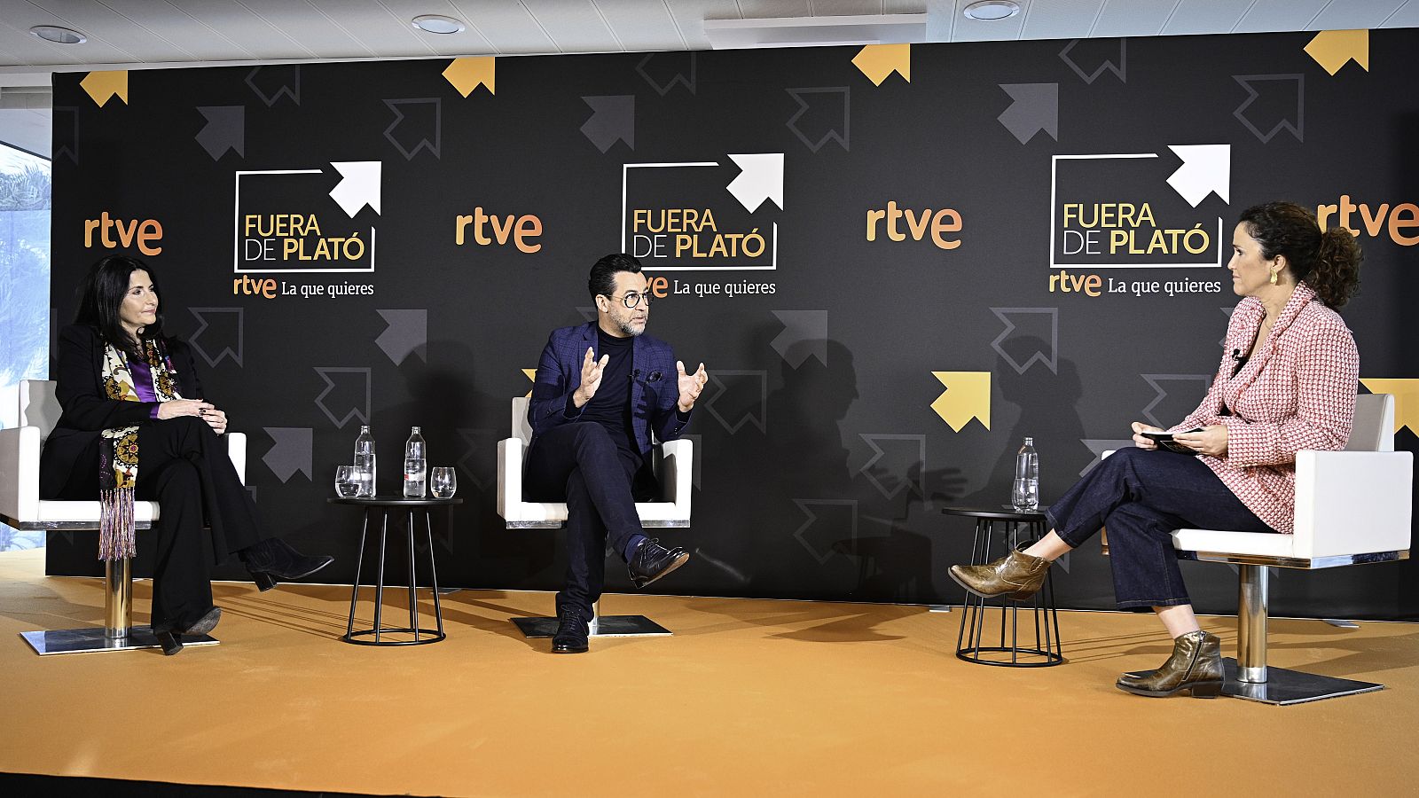 Fuera de plató - Quique Dacosta y Remé Cerdà con Arantxa Torres