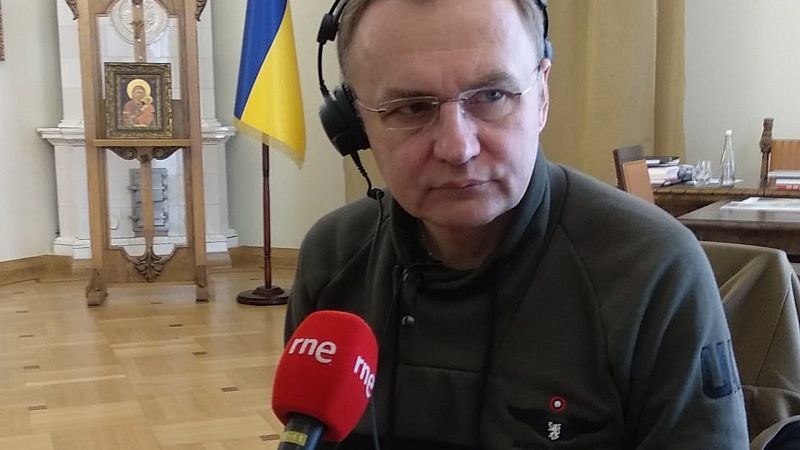 Andriy Sadovyi, alcalde de Leópolis: "La paz solo es posible después de la victoria porque Rusia es un país nazi"