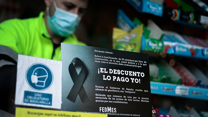 La patronal de las gasolineras recurrirá ante la Justicia la rebaja de 20 céntimos por litro de combustible