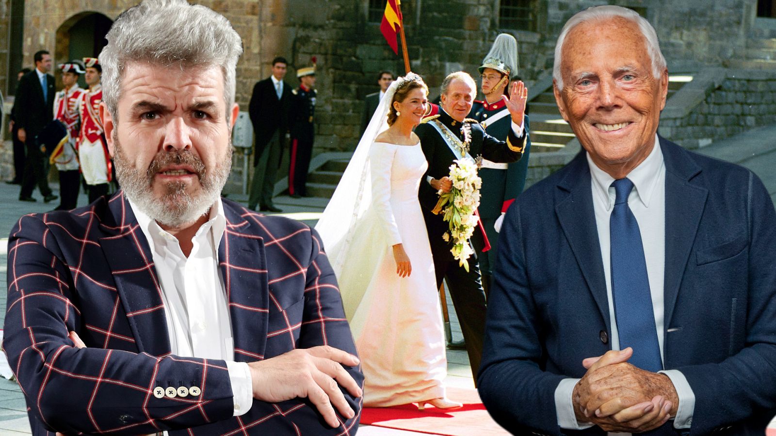 Lorenzo Caprile recuerda así la crítica que hizo Armani del vestido de la infanta Cristina