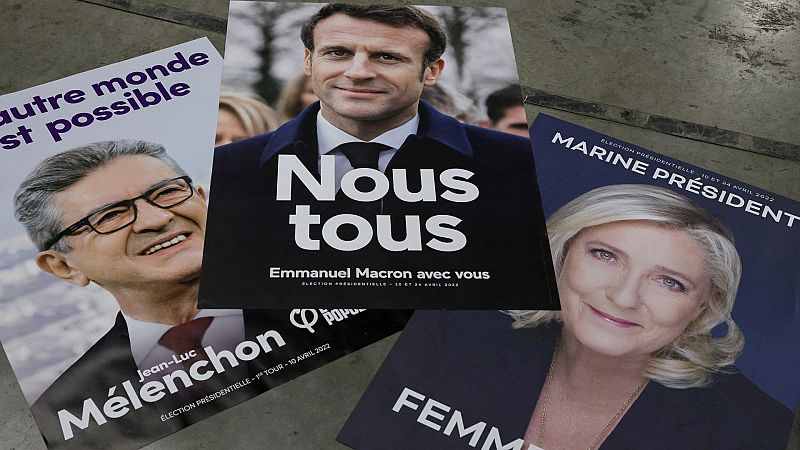 Especiales informativos de RTVE en la primera vuelta de las elecciones francesas