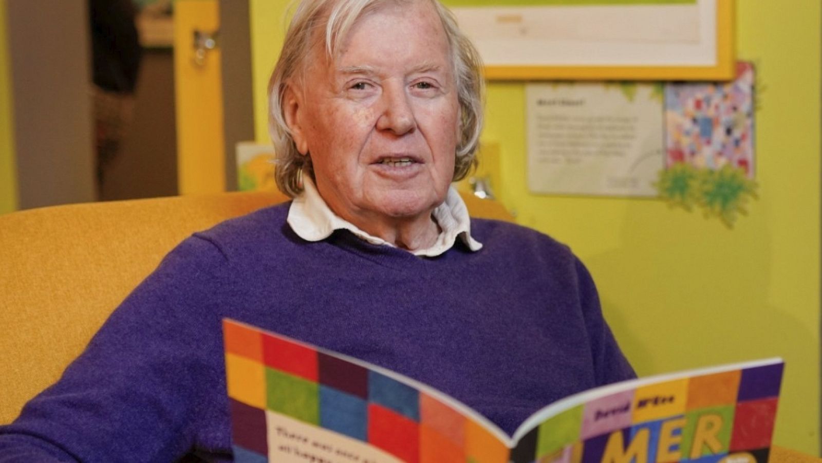 David McKee, autor e ilustrador de 'Elmer'