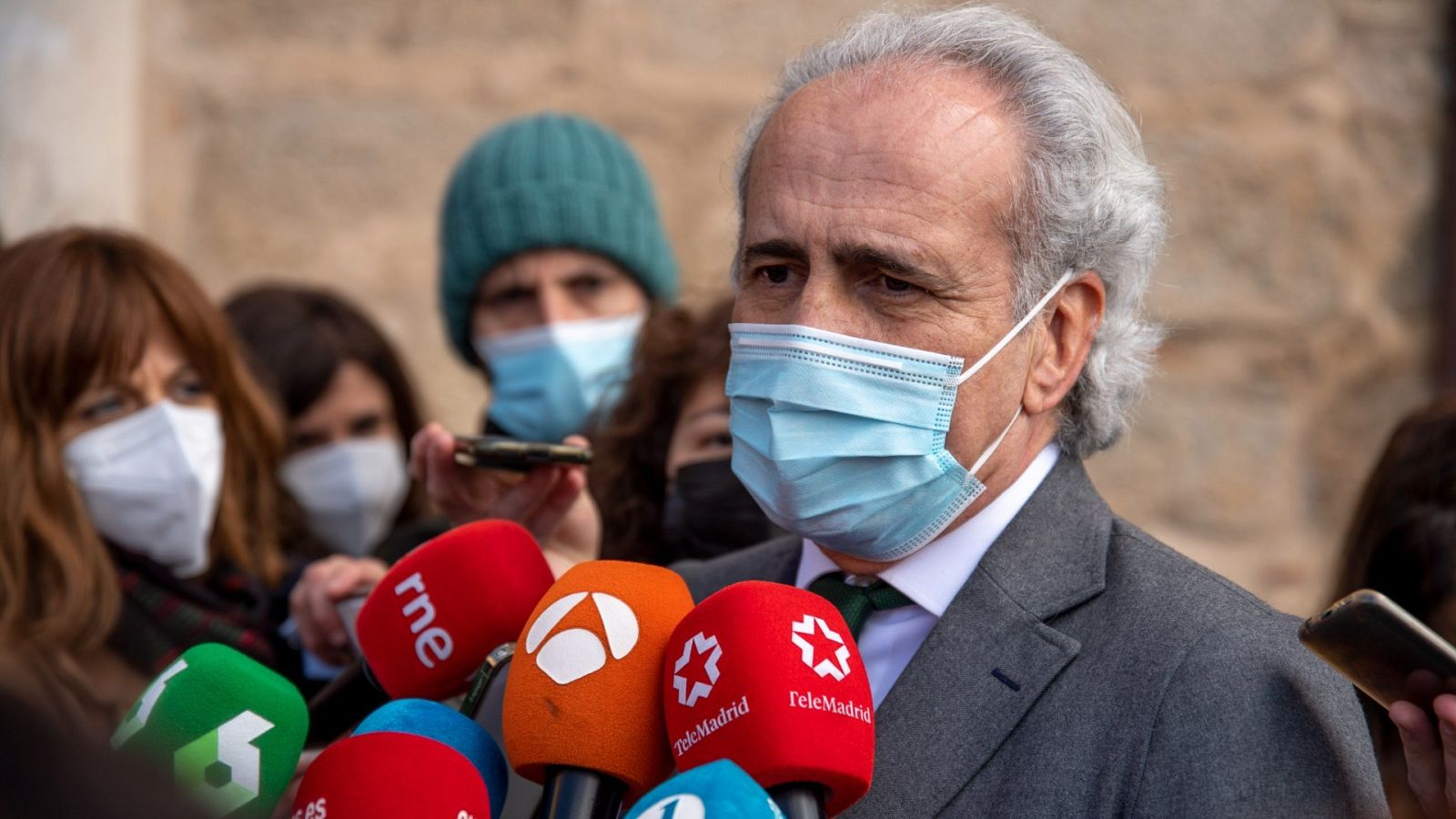 El consejero de Sanidad de la Comunidad de Madrid, Enrique Ruiz Escudero