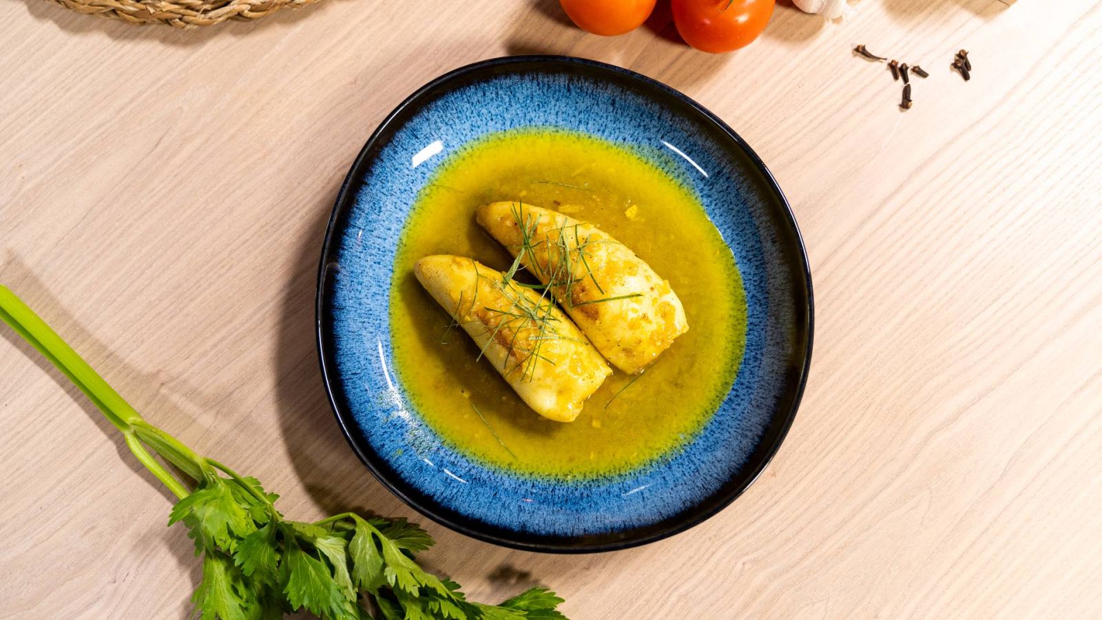 Menudos Torres - Calamares rellenos de pies de cerdo