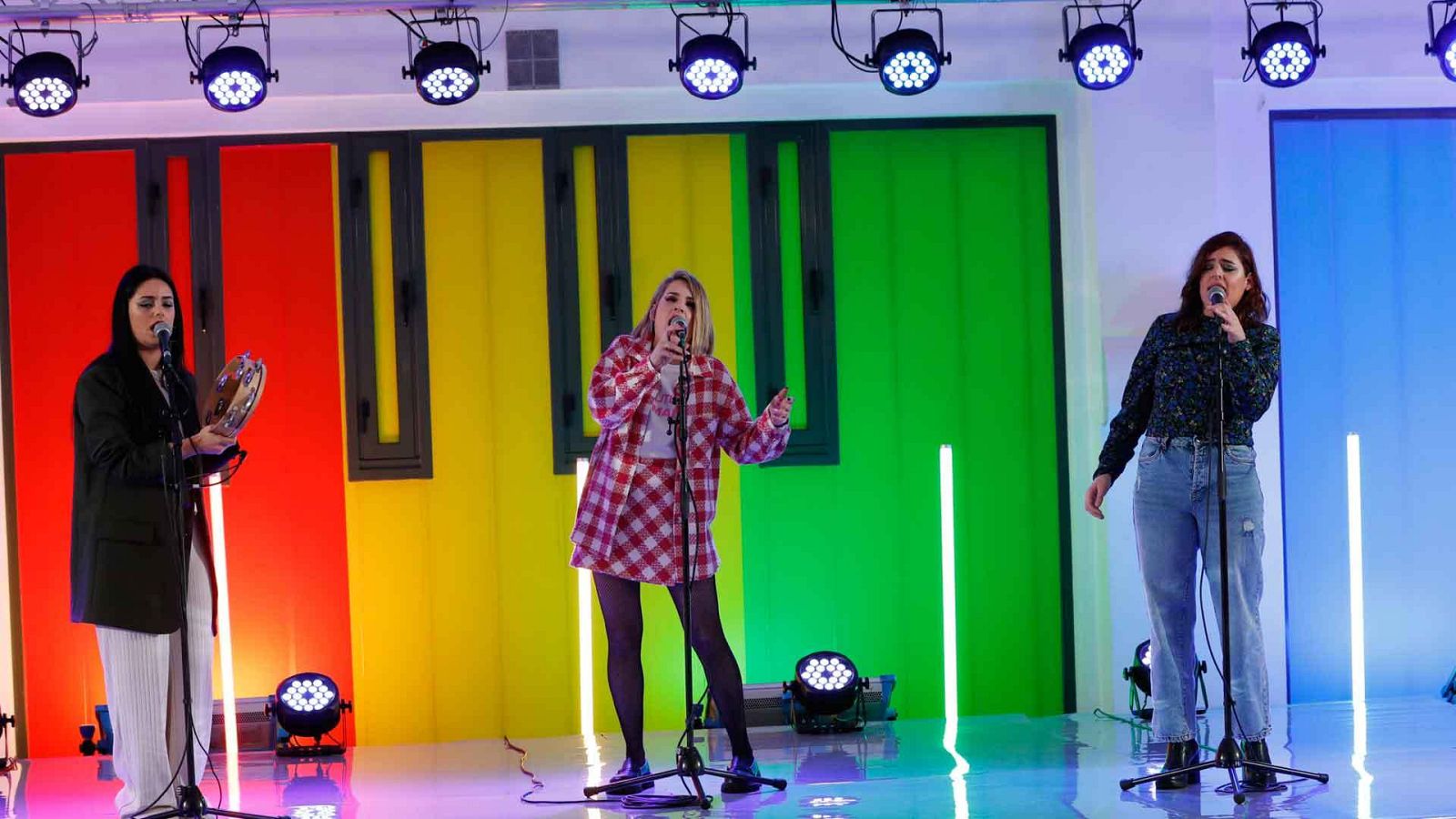 Tanxugueiras durante el especial Gen Playz desde Carballo.