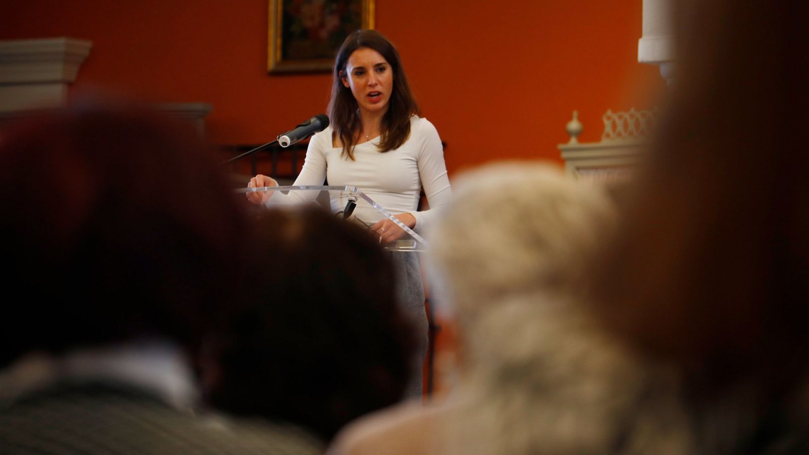 La ministra de Igualdad, Irene Montero