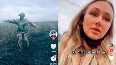 Seguir la guerra en Ucrania a través de Tiktok y memes